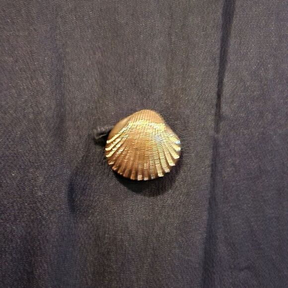 2110 by Jules Black Long Sleeved T Shirt Dress Metal Shell Buttons - Picture 10 of 14